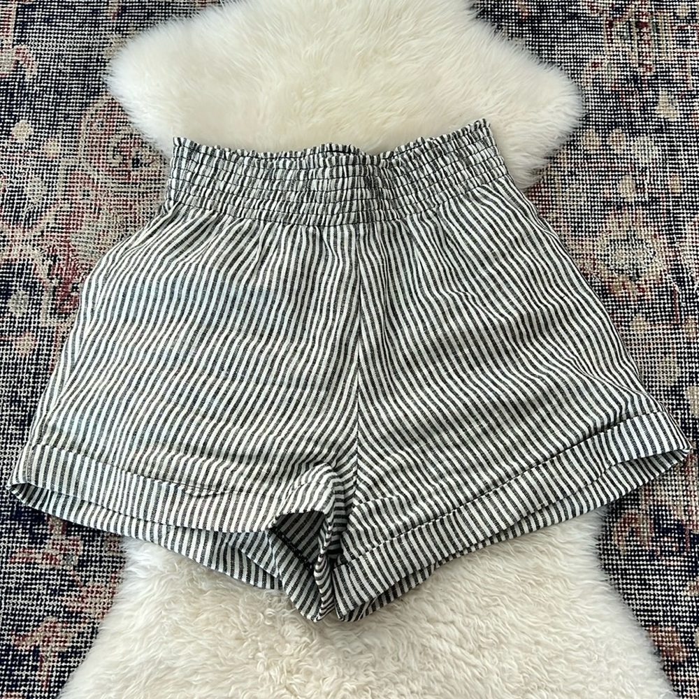 Reformation linen shorts